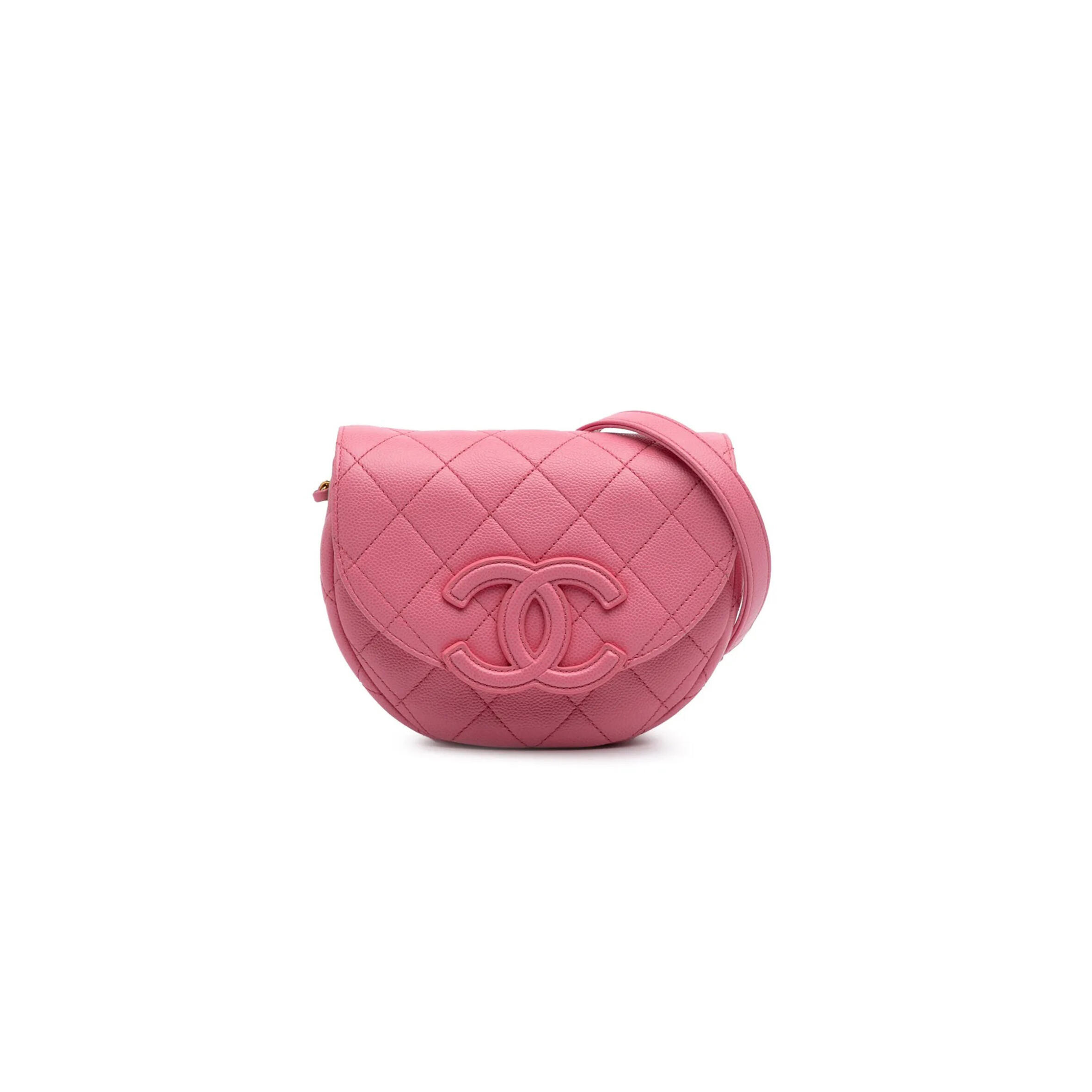 Ch**el sacs À main Ch**el t. cuir rose as3867 (19*15*7.5cm)